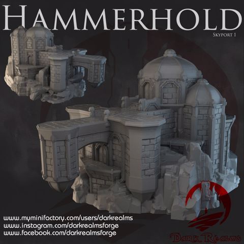 Image of Dark Realms - Kir Badur - Hammerhold Skyport 1