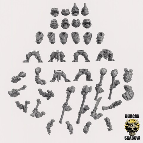 Image of Frog Folk Heavy Armour Multipart Kit (Pre Supported) (S)