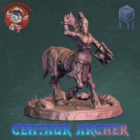 Image of Centaur Archer - preparing arrow