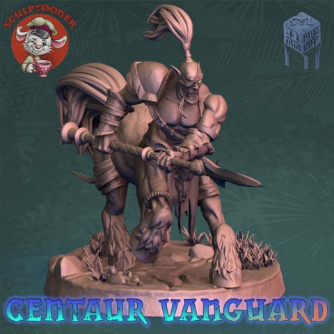 Image of Centaaur Vaanguard - spear attack