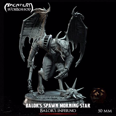 Image of Balor's Spawn Morning Star (50mm)