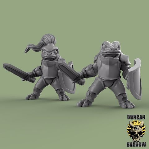 Image of Frog Folk Fighters (Pre Supported)
