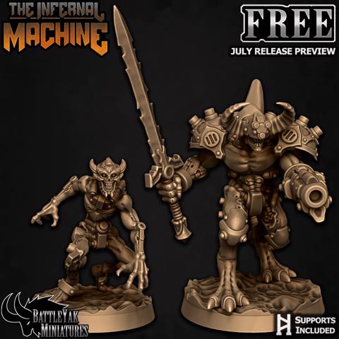 Image of The Infernal Machine Free Files - July Release Preview
