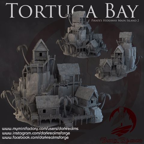 Image of Dark Realms - Tortuga Bay - Pirates Hideaway Main Island 2