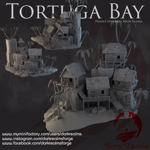 Image of Dark Realms - Tortuga Bay - Pirates Hideaway Main Island 1