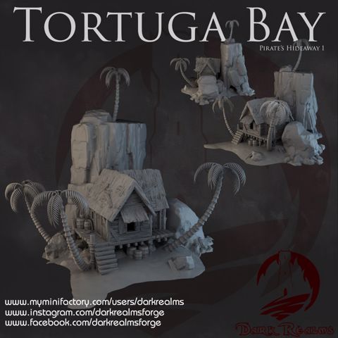 Image of Dark Realms - Tortuga Bay - Pirates Hideaway 1