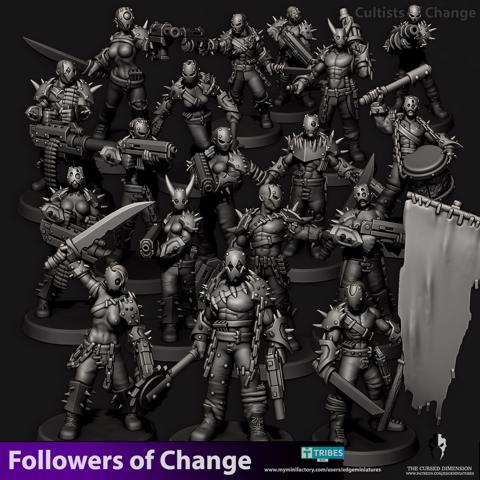 Image of Cultists of Change - 28mm