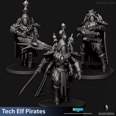 Image of Mobile Suits - Tech Elf Pirates