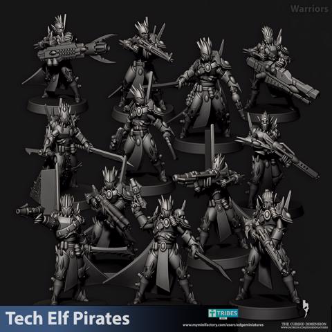 Image of Warriors - Tech Elf Pirates