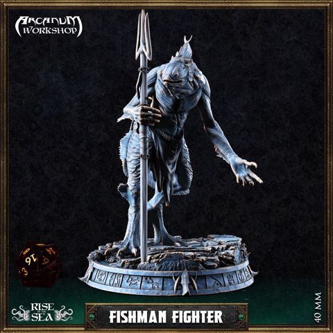 Image of Fishman Fighter 2 (40mm)