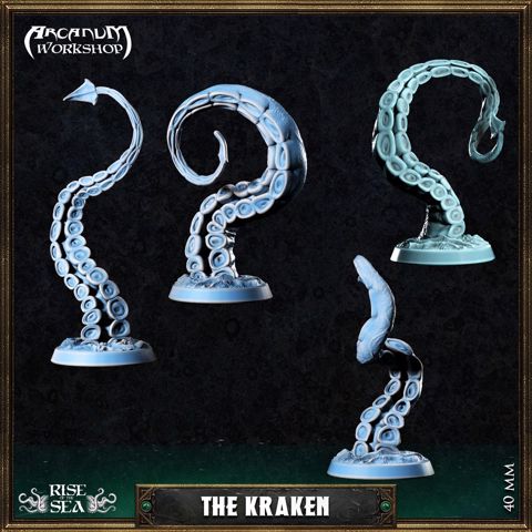 Image of Kraken Tentacles 40 mm (only tentacles)