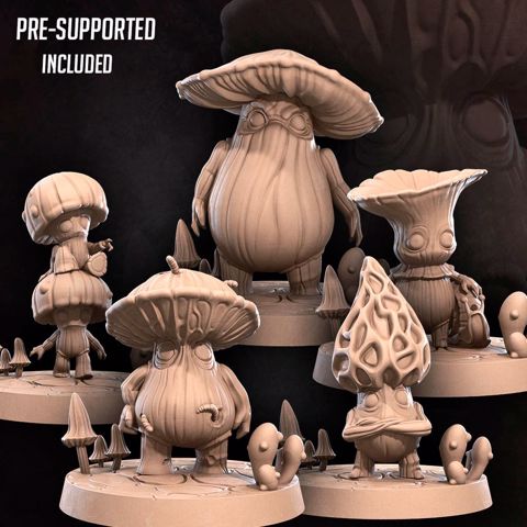 Image of Myconids (Marshland Minions) (5 Models)