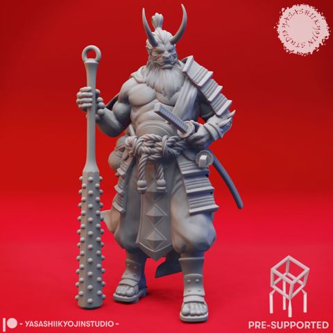 Image of Oni Champion - Tabletop Miniature (Pre-Supported)