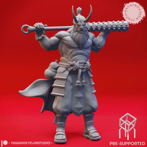 Image of Oni Kanebo - Tabletop Miniature (Pre-Supported)