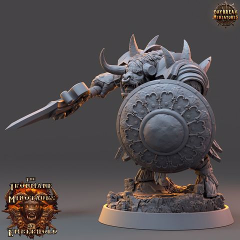 Image of Vorgrim Nightstalker - The Ironmane Minotaurs of Emberhold