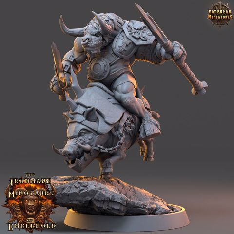 Image of Torvak Stormrage - The Ironmane Minotaurs of Emberhold