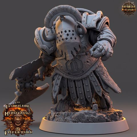 Image of Morkath Darkhoof - The Ironmane Minotaurs of Emberhold