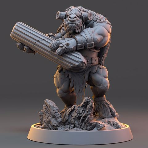 Image of Balgar Doomcaller - The Ironmane Minotaurs of Emberhold