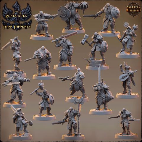 Image of The Renegades of the Iron Phoenix - COMPLETE PACK