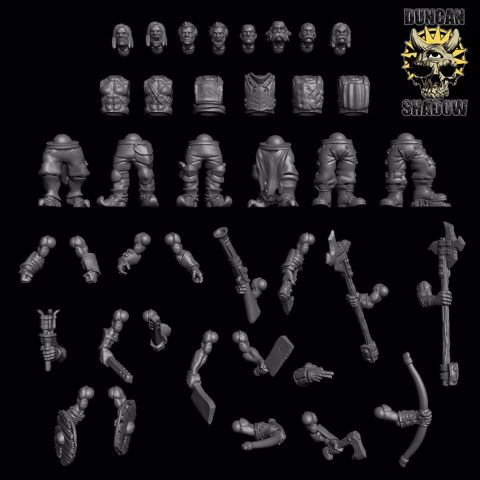 Image of Thugs Multipart Kit (Pre Supported)