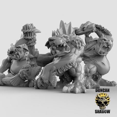 Image of Marsh Trolls (Pre Supported)