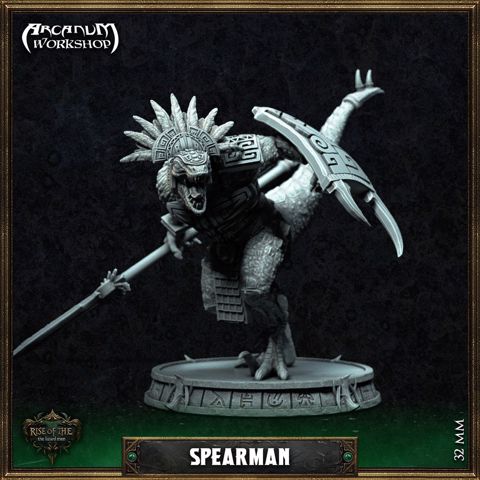 Image of Spearman Lizard Man 32 mm 