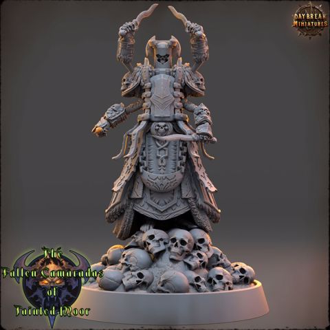 Image of The Wither Monk of Tainted Moor - The Fallen Camaradas of Tainted Moor