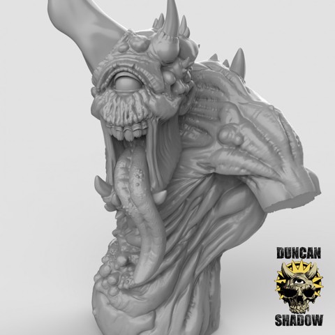 Image of Plague Demon Bust (Pre Supported)