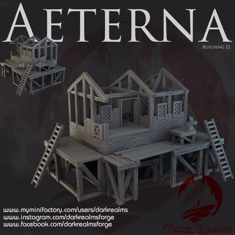 Image of Dark Realms - City of Antiquity - Aeterna Building 12