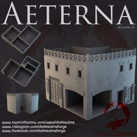 Image of Dark Realms - City of Antiquity - Aeterna Building 10