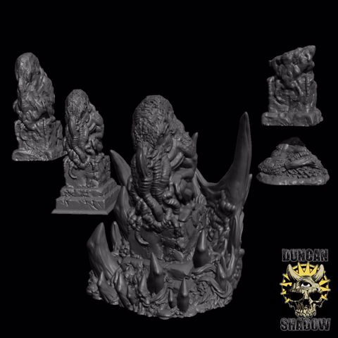 Image of SupportFree Cthulhu Shrine Terrain