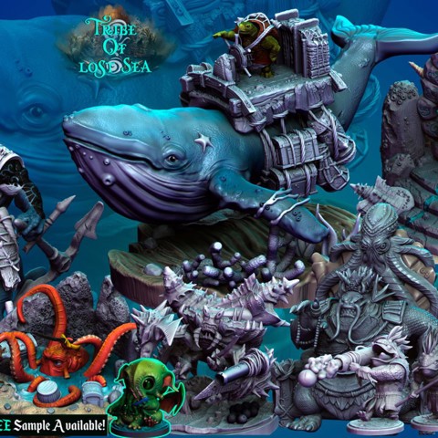 Image of April release 2023 Tribe Of Lost Sea