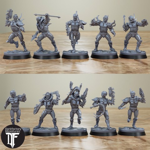 Image of Shadowspace Raider Cult | dark elf witches of space