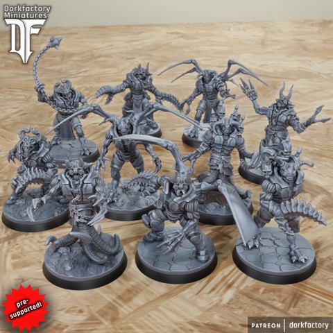 Image of Demonic Void Commandos | "chaos in space with possessed marine biologists"