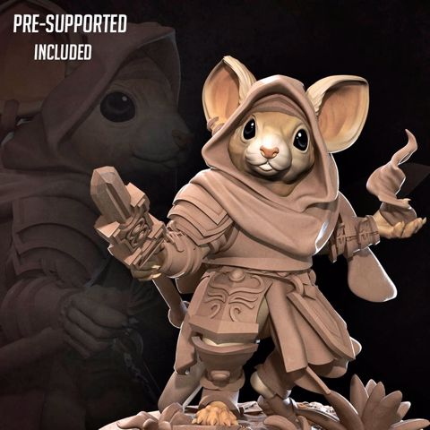 Image of Mousefolk Cleric