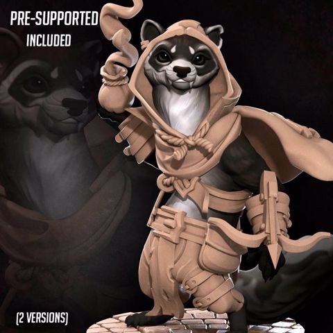 Image of Ferretfolk Rogue (2 Versions)