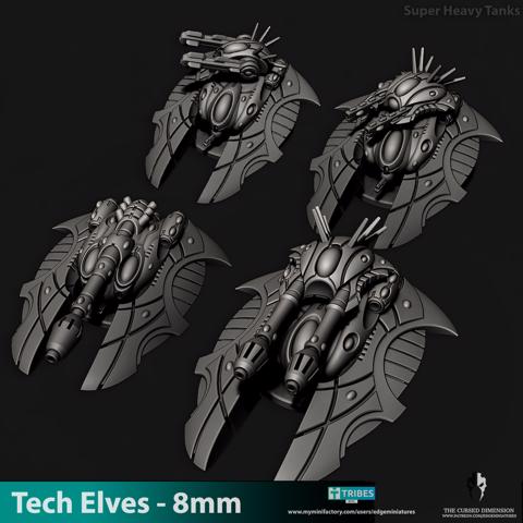 Image of Super Heavy Tanks - Tech Elves - 8mm