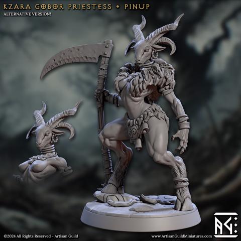 Image of Kzara - gobor Pinup (Rise of the Beastmen)