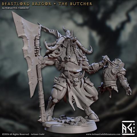 Image of Beastlord Bazgor The Butcher (Rise of the Beastmen)