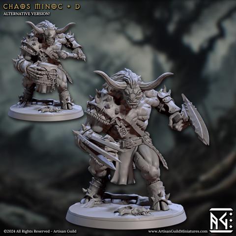 Image of Chaos Minoc - D (Rise of the Beastmen)