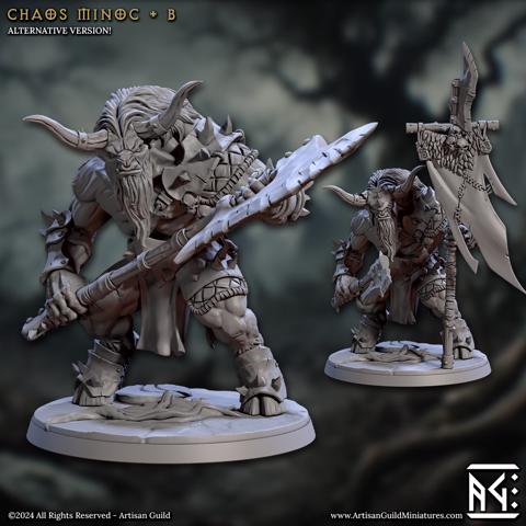 Image of Chaos Minoc - B (Rise of the Beastmen)