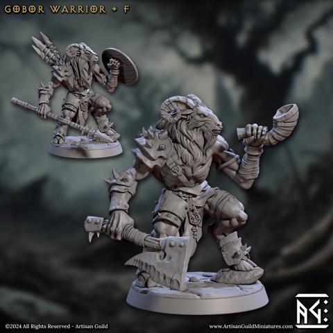 Image of Gobor Warrior - F (Rise of the Beastmen)