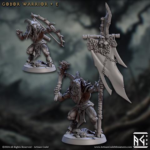 Image of Gobor Warrior - E (Rise of the Beastmen)