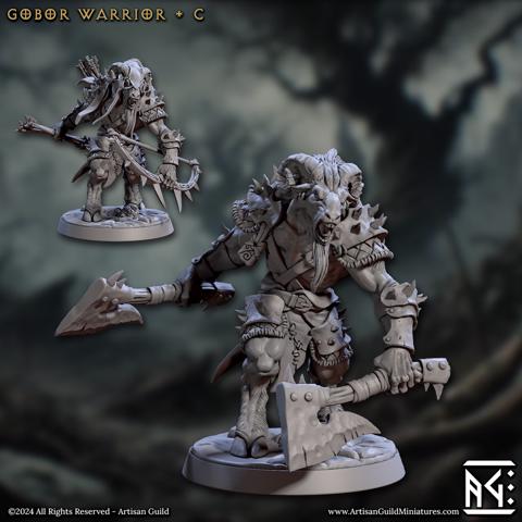 Image of Gobor Warrior - C (Rise of the Beastmen)