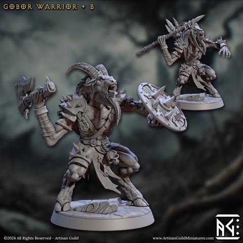 Image of Gobor Warrior - B (Rise of the Beastmen)