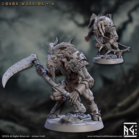 Image of Gobor Warrior - A (Rise of the Beastmen)