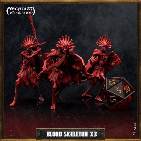 Image of Blood Skeletons (32mm)