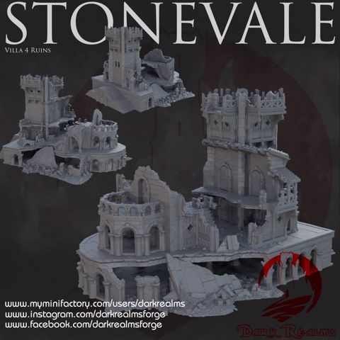 Image of Dark Realms - Stonevale - Villa 4 Ruins