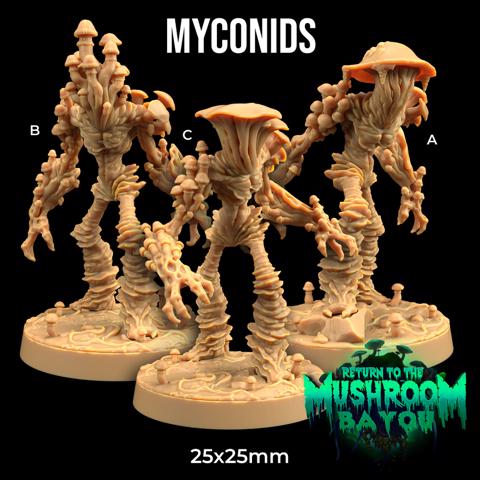 Image of Myconids | PRESUPPORTED | Return To The Mushroom Bayou