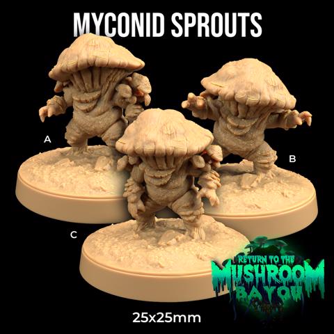 Image of Myconid Sprout | PRESUPPORTED | Return To The Mushroom Bayou